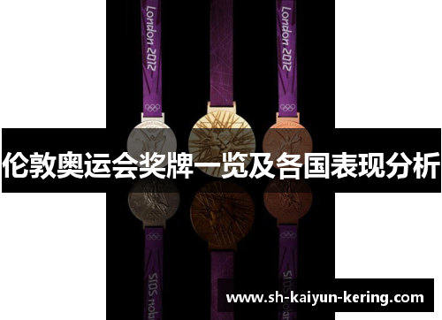 伦敦奥运会奖牌一览及各国表现分析